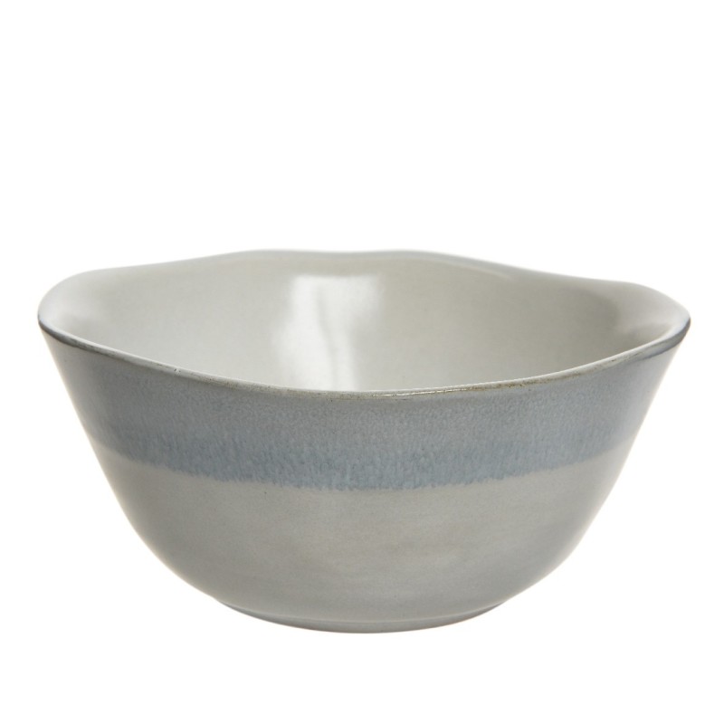 Terracotta Bowl with Blue Polished Edge 10 cm AmagicTree.com