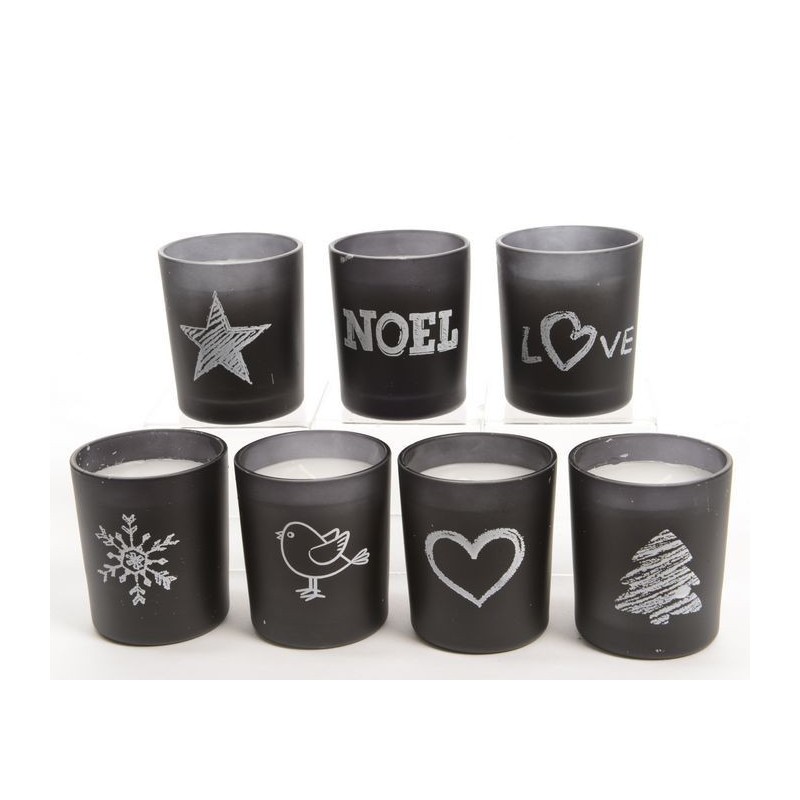 Candle in glass. Single piece AmagicTree.com