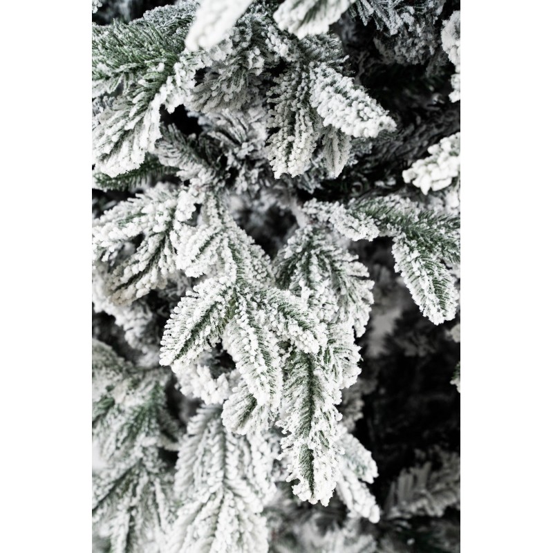 White Montgomery Christmas Tree h 210 cm d 126 cm PVC - MagicTree™