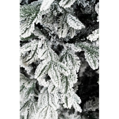 White Montgomery Christmas Tree h 210 cm d 126 cm PVC - MagicTree™