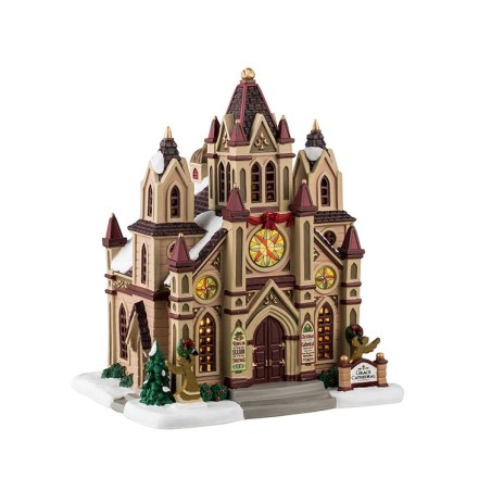 Grace Cathedral With Power Supply Ref. 45255 - Lemax