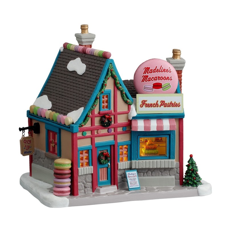 Madeline'S Macarons With Power Supply Ref. 45246 - Lemax