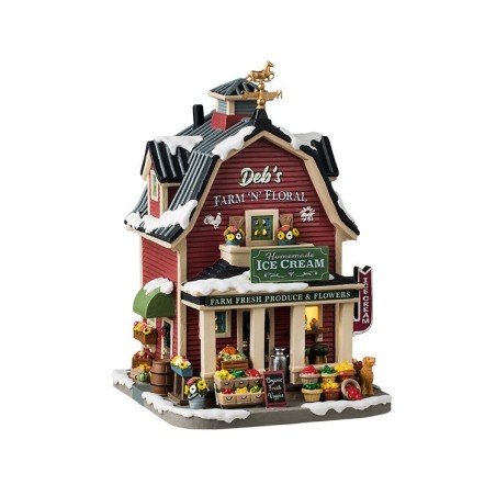 Deb'S Farm 'N' Floral With Power Supply Ref. 45238 - Lemax