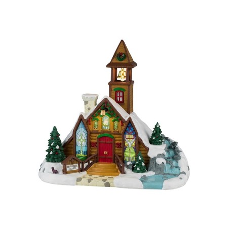 Bear Creek Chapel B/O 4.5V Ref. 45265 - Lemax