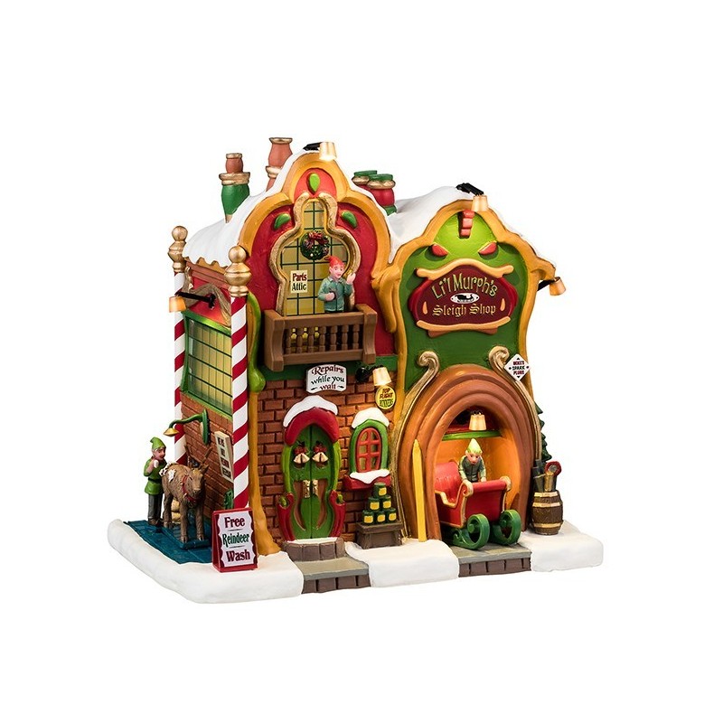 Li'L Murph'S Sleigh Shop B/O 4.5V Ref. 45264 - Lemax