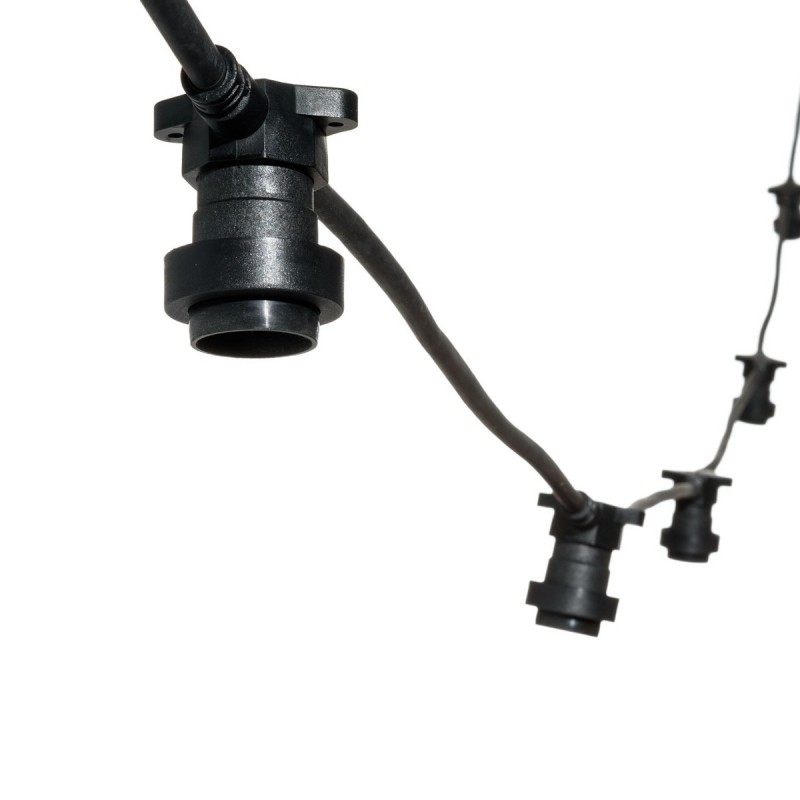 Party Light Chain with 5 E27 Lamp Holders 5m Extendable AmagicTree.com