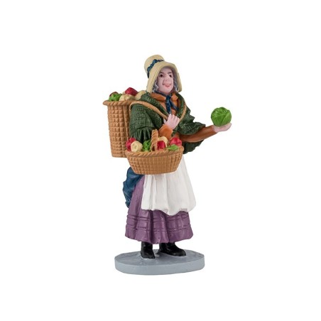 Lemax 42317 Vegetable Vendor AmagicTree.com