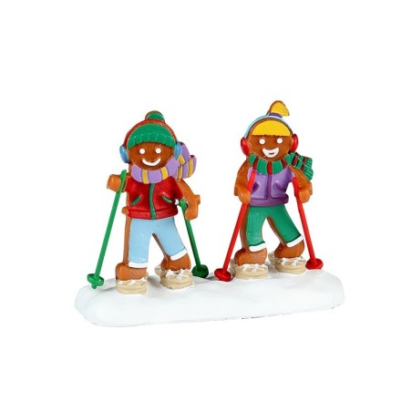 Lemax 32233 Snowshoe Walkers AmagicTree.com