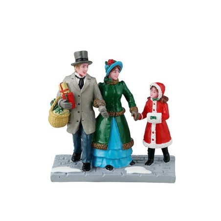 Lemax 42315 Christmas Eve Shopping AmagicTree.com