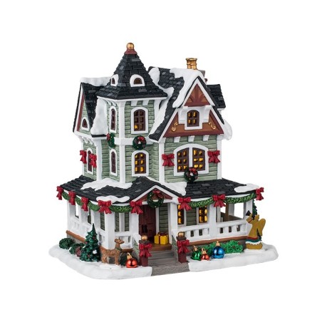 Whitbey Residence With Power Supply Ref. 45243 - Lemax