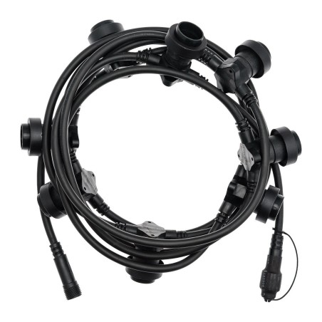 Party Light Chain with 8 E27 5m Extendable Lamp Holders AmagicTree.com