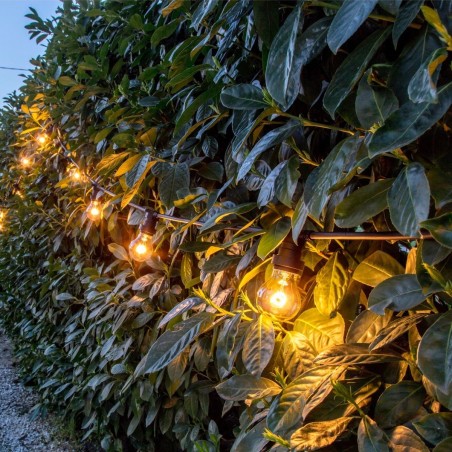 Party Light Chain with 8 E27 5m Extendable Lamp Holders AmagicTree.com