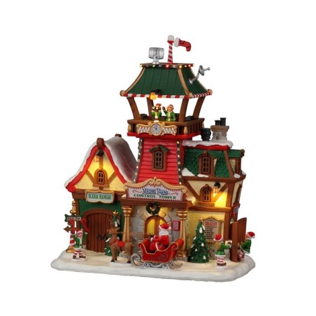 North Pole Control Tower With Power Supply 4.5V Ref. 25864 - Lemax