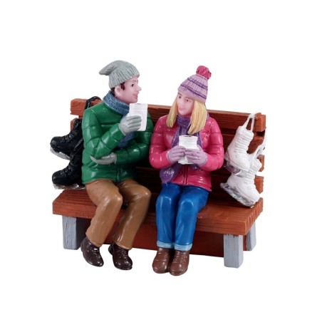 Lemax 12046 Hot Cocoa Drinkers AmagicTree.com