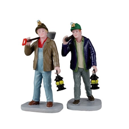 Lemax 22127 Miners Set Of 2 AmagicTree.com