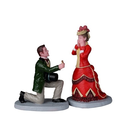Lemax 22141 The Proposal Set Of 2 AmagicTree.com