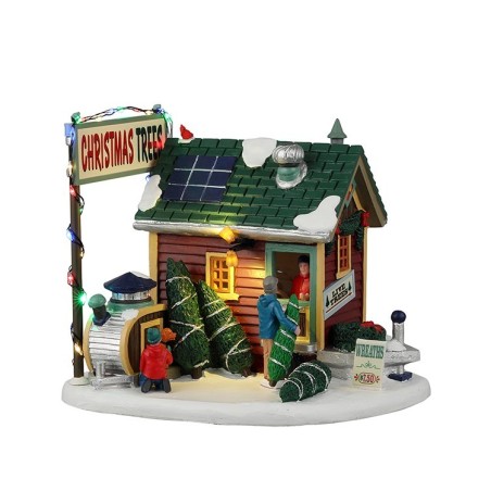 Tiny House Tree Lot B/O 4.5V Ref. 25901 - Lemax