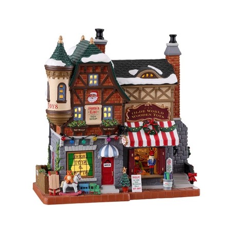 Santa'S List Toy Shop With Power Supply Ref. 15798 - Lemax
