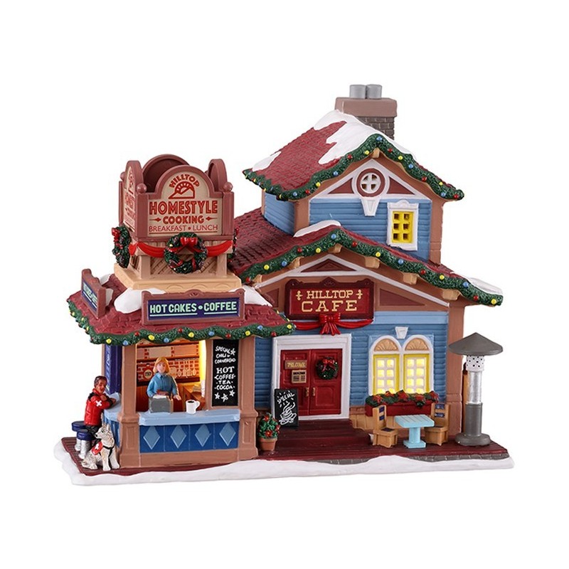 Hilltop Cafe' With Power Supply Ref. 15799 - Lemax