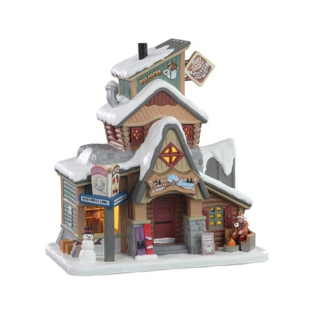 S'Mores & Snow With Power Supply Ref. 15749 - Lemax
