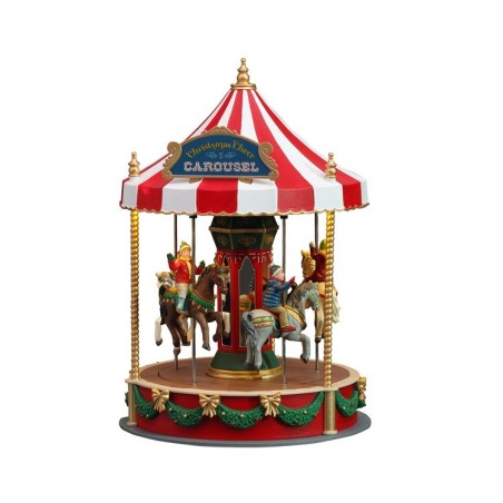 Christmas Cheer Carousel B/O 4.5V Ref. 14821 - Lemax