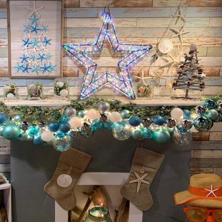 3D Star Brown Ø 35cm HDM 800 MicroLED MULTIFLASH RGB AmagicTree.com