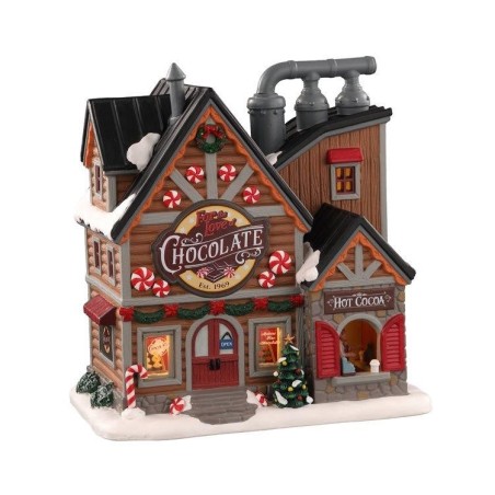For The Love Of Chocolate Shop With Power Supply Led Ref. 05621 - Lemax