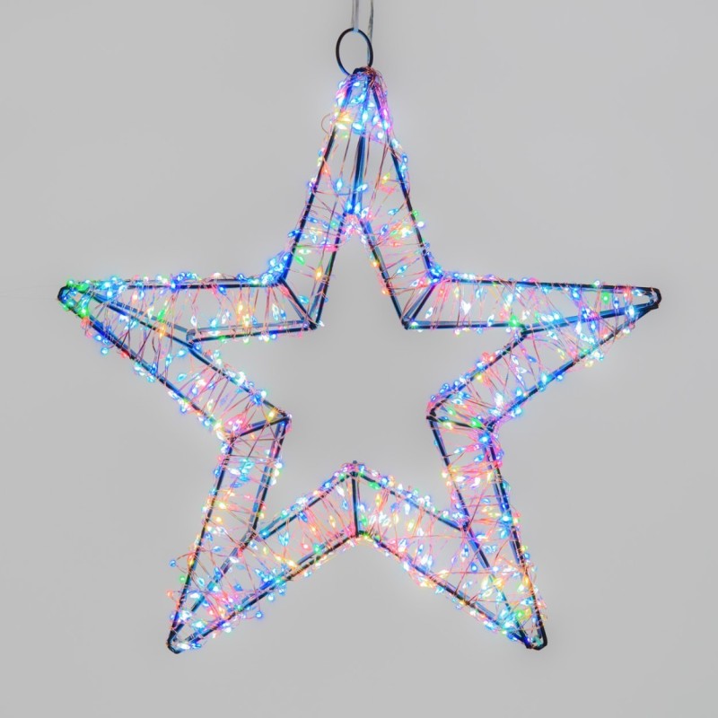 3D Star Brown Ø 35cm HDM 800 MicroLED MULTIFLASH RGB AmagicTree.com