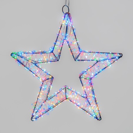 3D Star Brown Ø 35cm HDM 800 MicroLED MULTIFLASH RGB AmagicTree.com