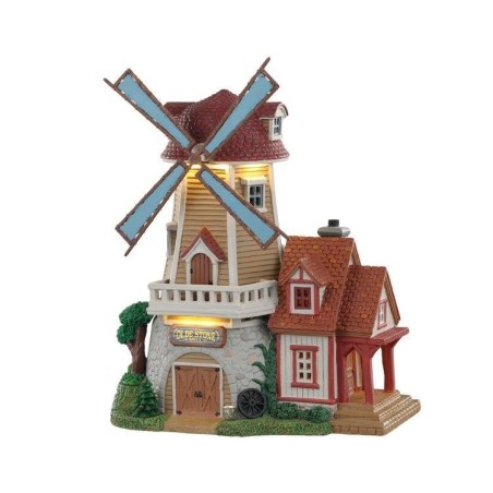 Olde Stone Mill With Power Supply 4.5V Ref. 05637 - Lemax