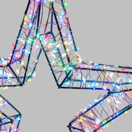 3D Star Brown Ø 35cm HDM 800 MicroLED MULTIFLASH RGB AmagicTree.com