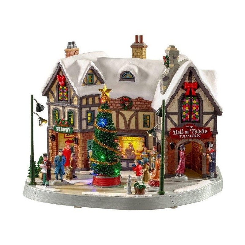 The Bell & Thistle Tavern With Power Supply 4.5V Ref. 05682 - Lemax