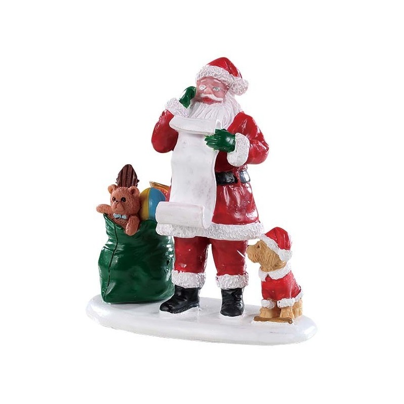Naughty Or Nice Santa  - Lemax