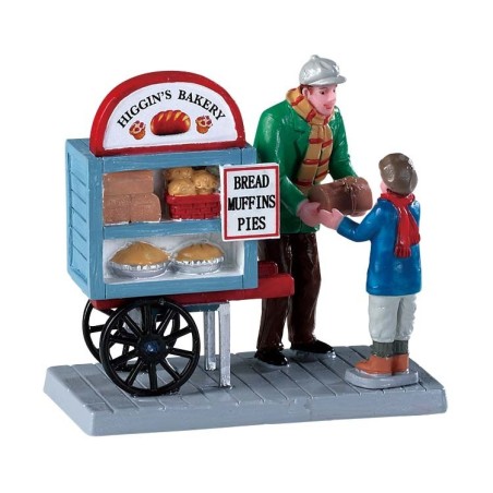 Lemax 92749 Delivery Bread Cart AmagicTree.com