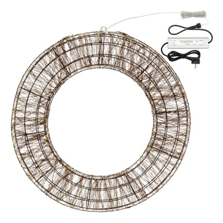 3D Crown Brown Ø 75cm HDM 6000 MicroLED WARM WHITE and COLD WHITE AmagicTree.com