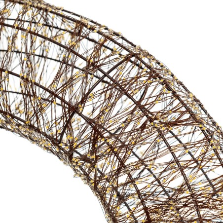 3D Crown Brown Ø 75cm HDM 6000 MicroLED WARM WHITE and COLD WHITE AmagicTree.com