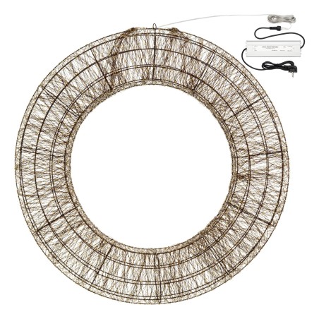 3D Brown Crown Ø 110cm HDM 15000 MicroLED WARM WHITE and COLD WHITE AmagicTree.com