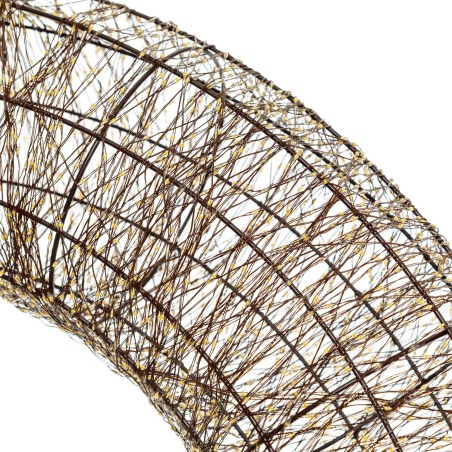 3D Brown Crown Ø 110cm HDM 15000 MicroLED WARM WHITE and COLD WHITE AmagicTree.com