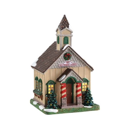 Wayside Church With Power Supply Ref. 85414 - Lemax