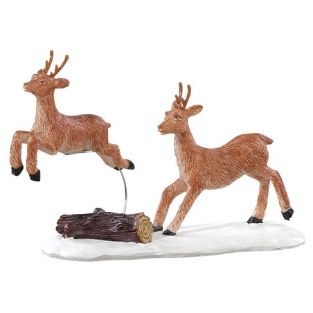 Lemax 82586 Prancing Reindeer AmagicTree.com