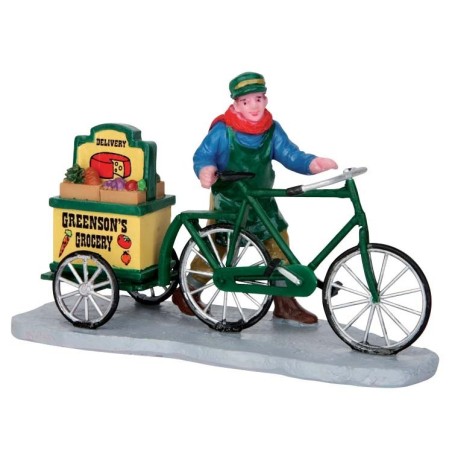 Lemax 52359 Greenson's Grocery Delivery AmagicTree.com