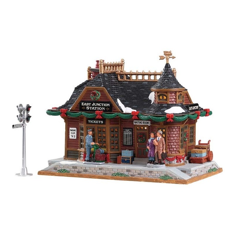 East Junction Station With Power Supply Ref. 75256 - Lemax