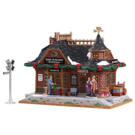 East Junction Station With Power Supply Ref. 75256 - Lemax