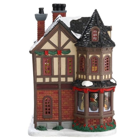 Lemax 75191 Scrooge's Manor with adaptor AmagicTree.com