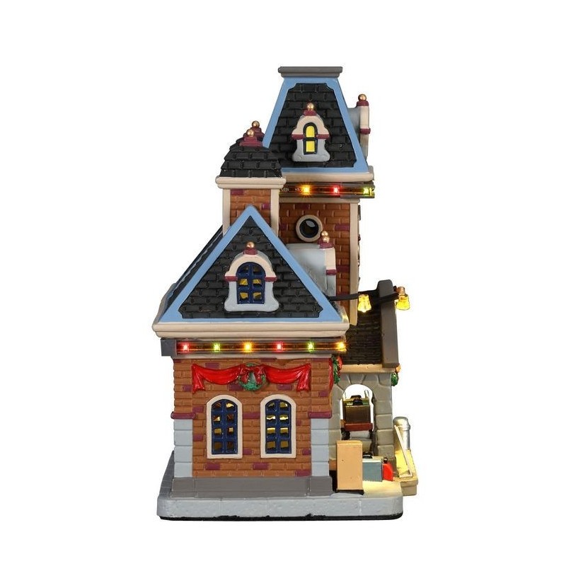 Main Terminal Train Station With Power Supply 4.5Vo Ref. 75194 - Lemax