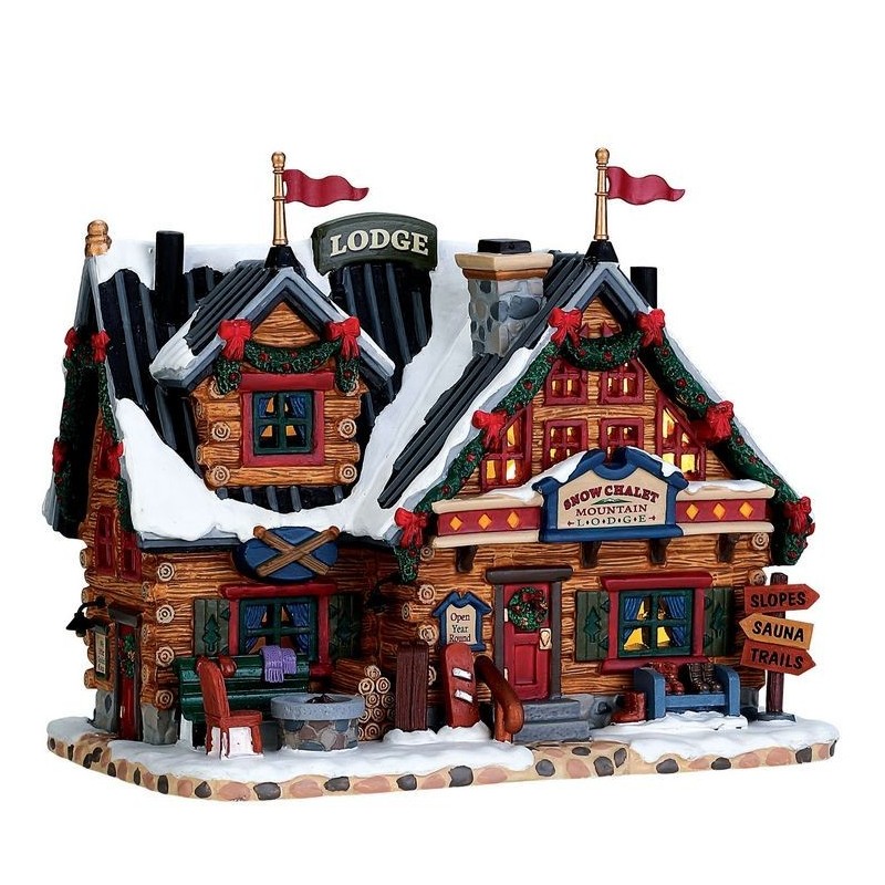 Apres-Ski Lodge With Power Supply Ref. 75201 - Lemax