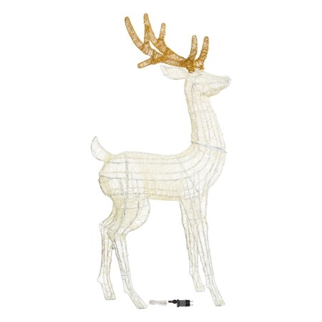 3D reindeer H160cm head rotated to the right LHC 380 LED series AmagicTree.com