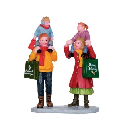 Lemax 22022 Family Christmas Shopping AmagicTree.com
