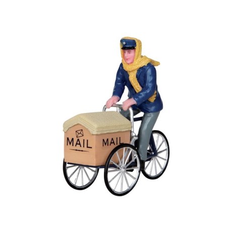 Lemax 22054 Mail Delivery Cycle AmagicTree.com