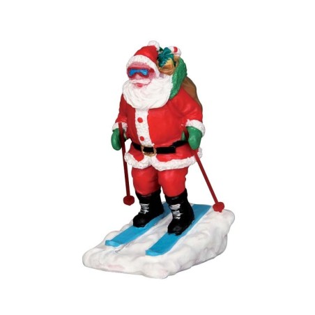 Lemax 52337 Santa Skier AmagicTree.com